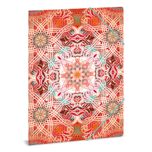 Папка с ластик A4 Ars Una Mandala Love