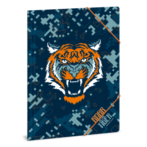 Папка с ластик А4 Ars Una Roar of the Tiger