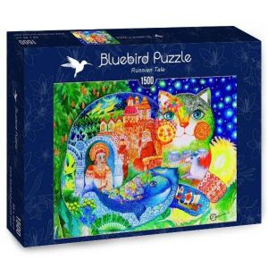 Пъзел Bluebird от 1500 части - Руска приказка, Оксана Зайка
