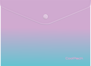 Папка с копче A4 Gradient Blueberry