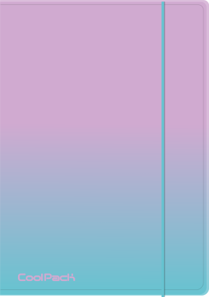 Папка A4 с ластик Gradient Blueberry
