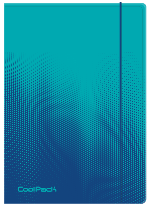 Папка A4 с ластик Gradient Ocean