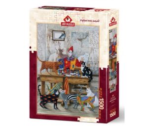 Пъзел Art Puzzle 1500 части Шарен свят
