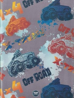 Тетрадка А5 Coolpack мека корица PP 60 л. ред Offroad