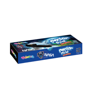 Темперни бои в бурканчета 12 цвята Nasa Colorino