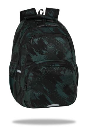 Ученическа раница Coolpack - Pick - Kick Technic Green