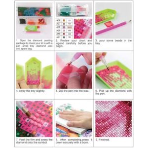 Диамантени гоблени 5D  коте 20х20 Centrum 80871