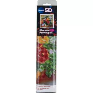 Диамантен гоблен 5D  цветя 30х30 сантиметра Centrum 80879