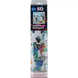 Диамантен гоблен 5D  куче 30х30 сантиметра Centrum 80885