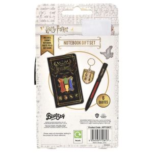 Подаръчен комплект Harry Potter тефтерче, химикалка и ключодържател