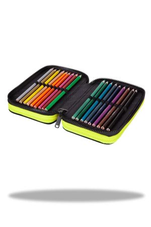 Ученически несесер с пособия COOLPACK - JUMPER 3 - Gradient Lemon