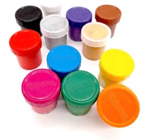 Темперни бои в бурканчета 12 цвята Wildkid Colorino