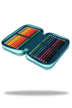Ученически несесер с пособия Coolpack - Jumper 3 - Blue Lagoon
