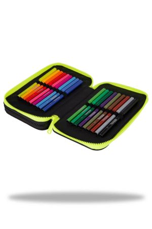 Ученически несесер с пособия Coolpack - Jumper 2 - Gradient Lemon
