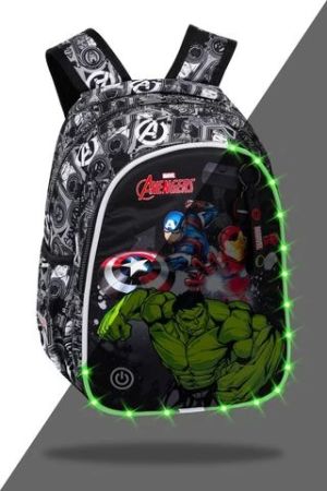 Светеща ученическа раница Coolpack - JIMMY - Avengers