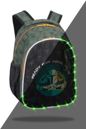 Светеща ученическа раница Coolpack - JIMMY - Mandalorian