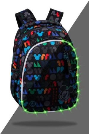Светеща ученическа раница Coolpack - JIMMY - Mickey Mouse