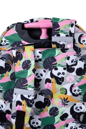 Ученическа раница на колела Coolpack - ALAN - Panda Gang