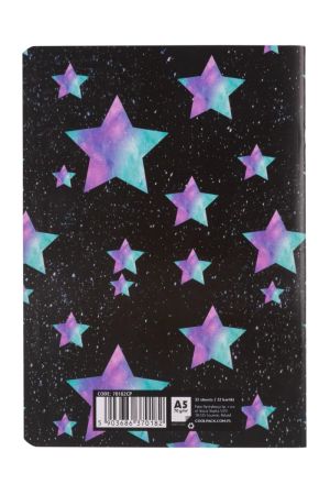 Тетрадка А5 Coolpack мека корица PP 32л. квадратчета Star Night