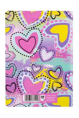 Тетрадка А5 Coolpack мека корица PP 32 л. ред Pastel Hearts