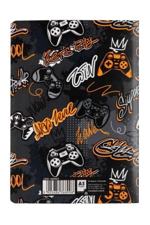Тетрадка А5 Coolpack мека корица PP 32л. квадратчета Gamer