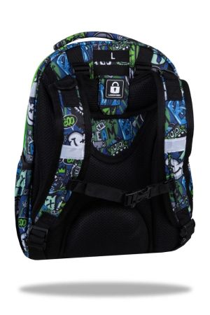 Ученическа раница Coolpack - Turtle - Monster Team