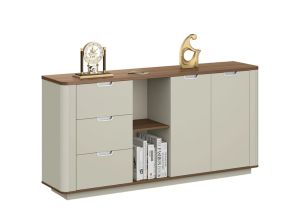 Шкаф Sahara, 1800 х 400 х 900 mm, ПДЧ, дъб и сиво