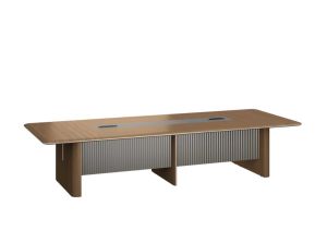Заседателна маса Capri, 3600 х 1400 х 750 mm, орех и сиво