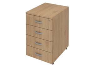 Контейнер K4 / 41 x 51 x 65 см с 4 чекмеджета и заключващ се механизъм