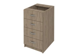 КОНТЕЙНЕР НОСЕЩ С 4 ЧЕКМЕДЖЕТА KN101 40/50/71.5 ЦВЯТ ЛУКС