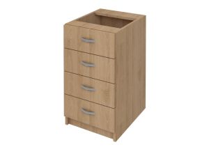 КОНТЕЙНЕР НОСЕЩ С 4 ЧЕКМЕДЖЕТА KN101 40/50/71.5 ЦВЯТ ЛУКС