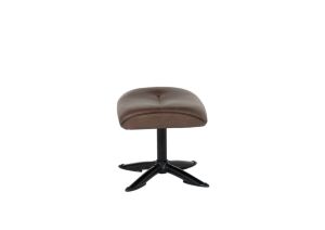 Кресло с табуретка SORELLI - кафяво
