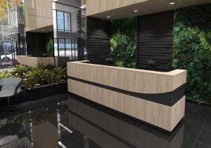 РЕЦЕПЦИЯ JOY ЪГЛОВ МОДУЛ ДЕСЕН ДЕКОРАЦИЯ ДЪГА