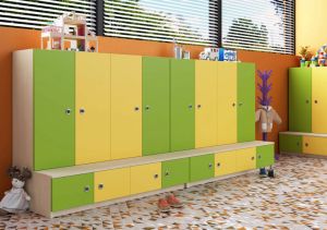 ГАРДЕРОБ ДЕТСКИ С ШКАФ ЗА ОБУВКИ 3 ВРАТИ 1050/600/1200