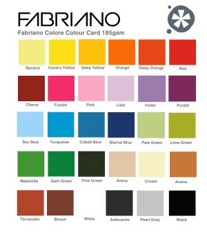 Цветен картон Fabriano Colore 100/70 cm 200 g/m² светло син