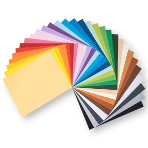 Цветен картон Fabriano Colore 100/70 cm 200 g/m² тъмно сив