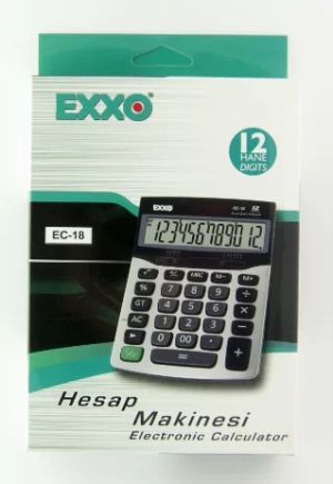 Калкулатор настолен DOSY/EXXO EC-18 12 разряда