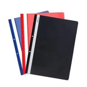 Папка А4 PVC с перфорация OFFIM черна опаковка 12 броя