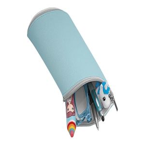 Моливник с цип Wedo розов
