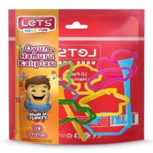LETS Форми за пластилин 10бр L8416