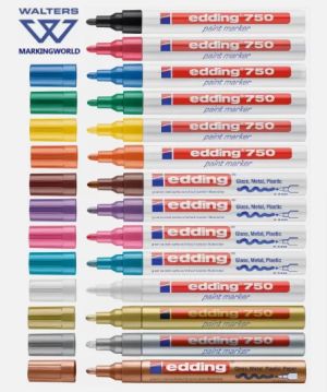 Перманентен лаков маркер edding® 750 paint marker с объл връх 2 - 4 милиметра розов