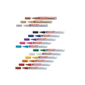 Перманентен лаков маркер edding® 751  paint marker 1- 2 милиметра черен