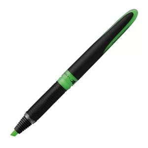 Текст маркер със скосен връх Schneider One 1 - 4 милиметра  зелен