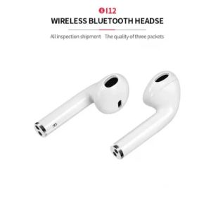 БЕЗЖИЧНИ СЛУШАЛКИ I12 TWS BLUETOOTH 5.0 С ТЪЧ КОНТРОЛ И 3D ЗВУК