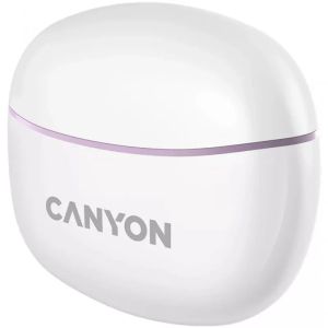 Безжични слушалки Canyon TWS-5 лилави