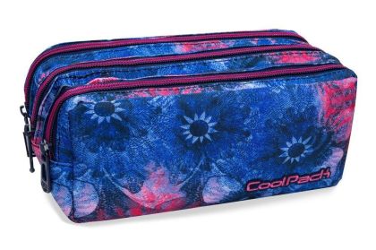 Ученически несесер с три ципа COOLPACK - PRIMUS - PINK MAGNOLIA