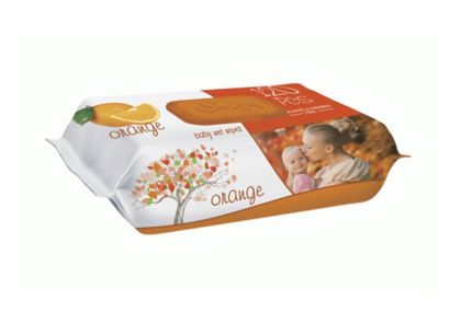 МОКРИ КЪРПИ SLEEPY ПОРТОКАЛ, 120БР