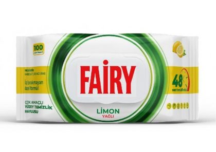 ПОЧИСТВАЩИ КЪРПИ FAIRY ЛИМОН, 100БР