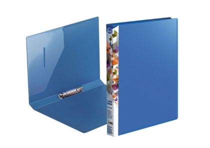 Папка PVC A4 2 ринга синя FOROFIS 91111