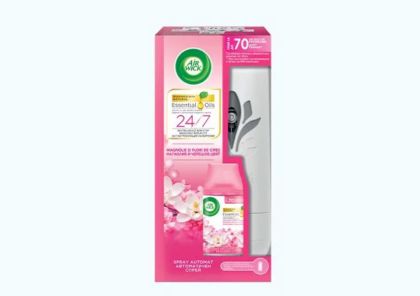 КОМПЛЕКТ AIR WICK FRESHMATIC МАГНОЛИЯ И ЧЕРЕШОВ ЦВЯТ 250МЛ